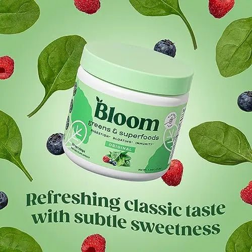 Bloom Nutrition Super Greens Powder Smoothie & Juice Mix (Original) - TrustMedUSA