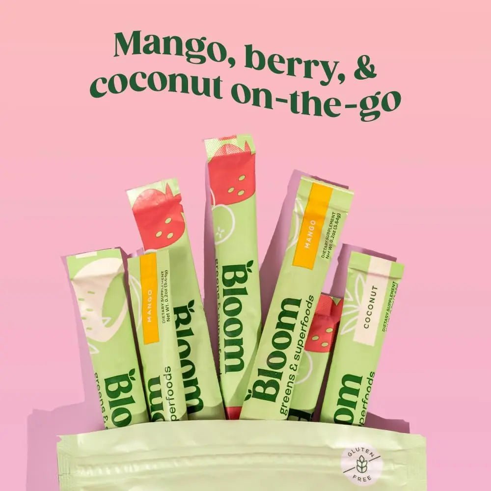 Bloom Nutrition Super Greens Powder Stocking Stuffer Smoothie Mix - TrustMedUSA