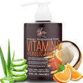 BLOOM Vitamin C Cream Body Lotion & Face Moisturizer W/Coconut Oil | Natural Skin Care - TrustMedUSA