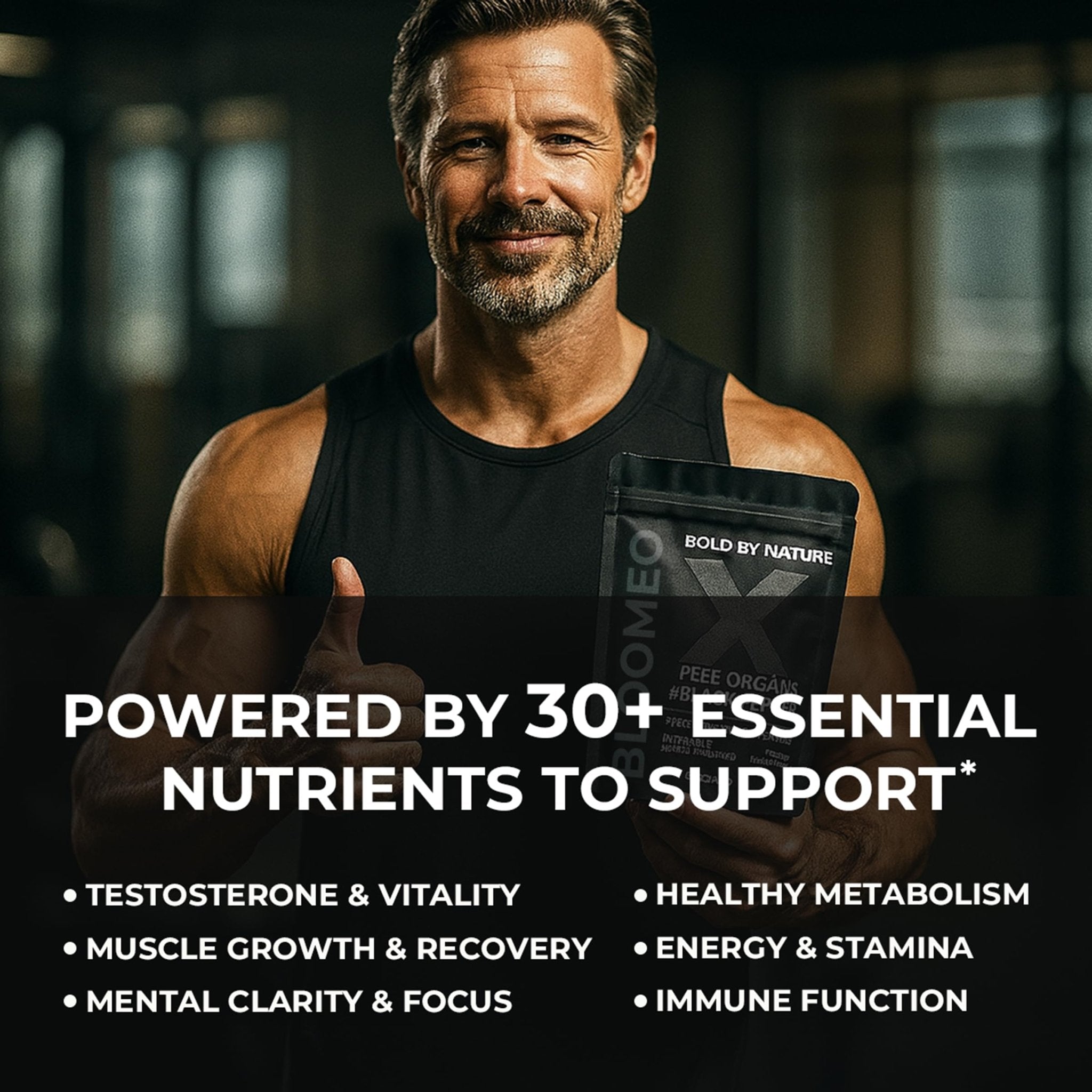 Bloomeo Beef Organ Supplement for Men | 100% Grass Fed Beef Liver Capsules with Bull Testicle, Prostate, Bone Marrow & More X: Ancestral Superfoods for Vital Energy, Immunity & Men’s Health, 180 ct - Maple Wellness Supplements