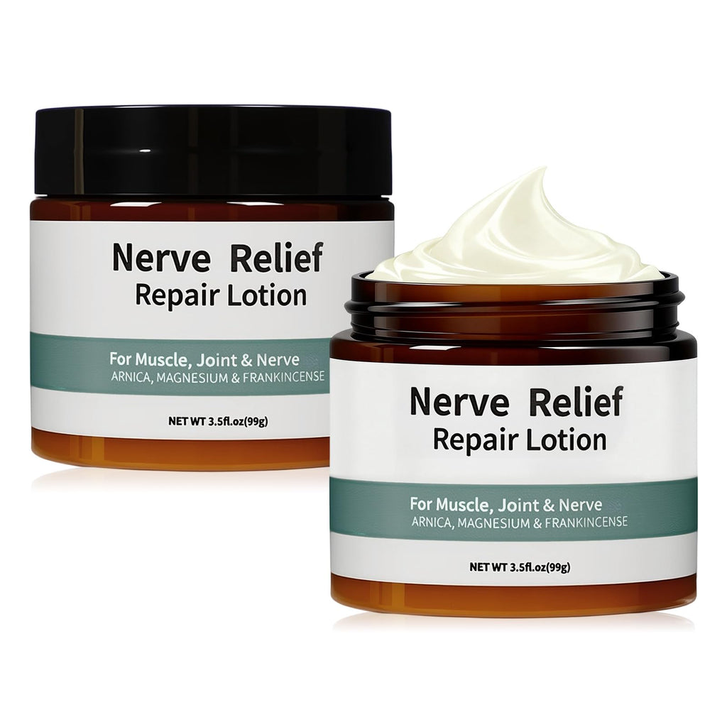 BLOWADM Nerve Cream,Neuropathy Lotion With Arnica,Magnesium For Joint,Daily Nourishment For Knee,Lumbar,Neck,Hand And Foot(3.5oz - TrustMedUSA
