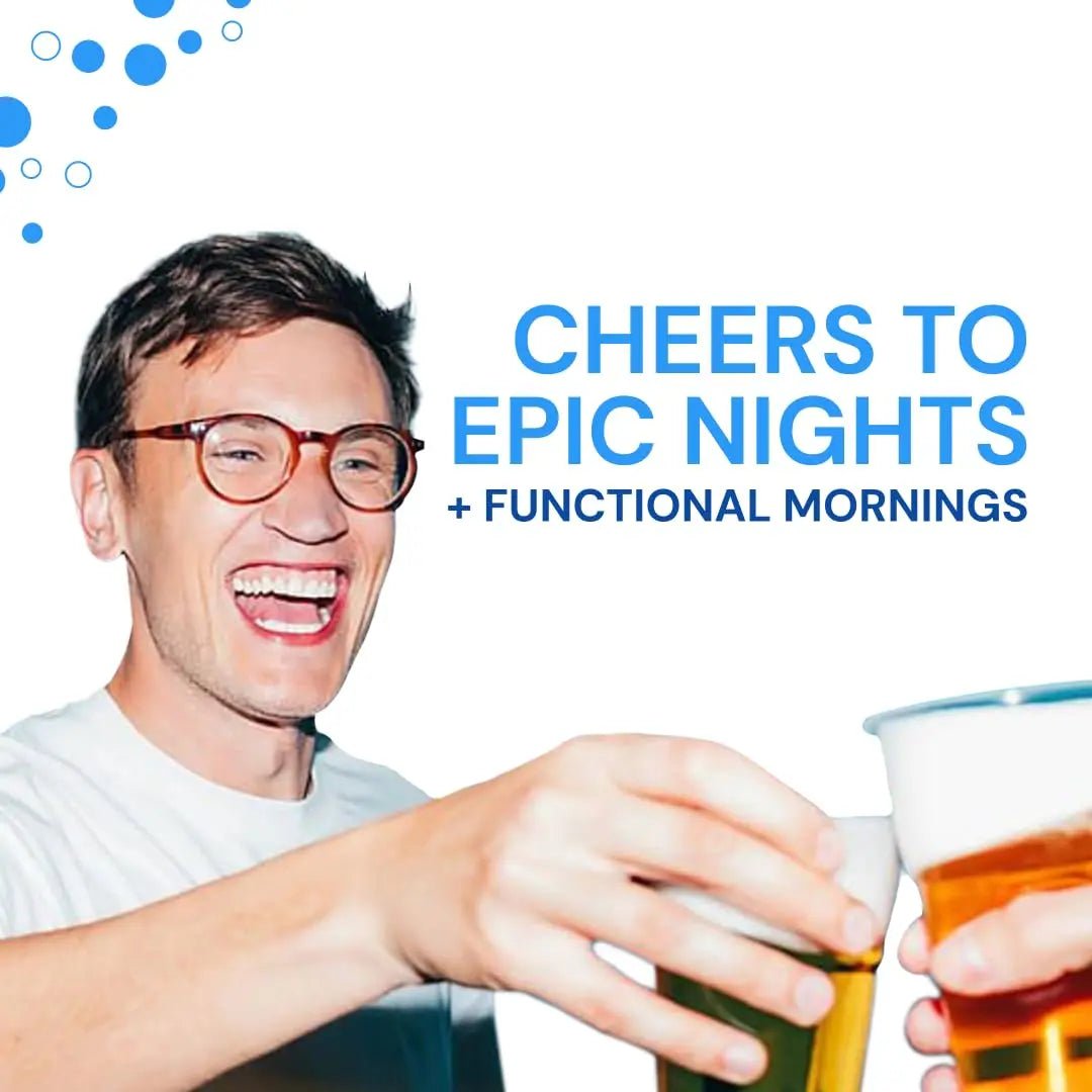Blowfish for Hangovers - Fast Hangover Relief in 15 Minutes | FDA-Recognized Formulation | Headache Relief, Energy, and Hydration in One Step - TrustMedUSA