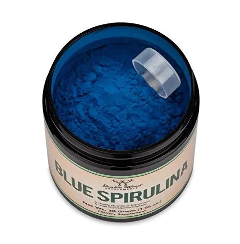 Blue Spirulina Powder - Maximum 35% Phycocyanin Content, Superfood Powder from Blue - TrustMedUSA