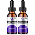 BLUE VIBE Glycopezil Drops, Glyco pezil Advanced Maximum Strength Overall Health & Blood Support Supplement, Glycopezil Premium Daily Health and Overall Energy Formula (2 Pack - 4oz / 120ml) - TrustMedUSA