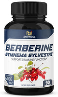BMVINVOL 5-in-1 Berberine Supplement 6100mg with Ceylon Cinnamon, Gymnema - TrustMedUSA