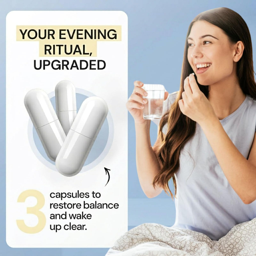 Body C.E.O. After Drinking Aid - Electrolyte Balance & Recovery - DHM (Dihydromyricetin), L-Cysteine, Prickly Pear, Milk Thistle, Zinger, Vitamin-B for Recovery - Filler-Free Formula - 60 Capsules - Maple Wellness Supplements