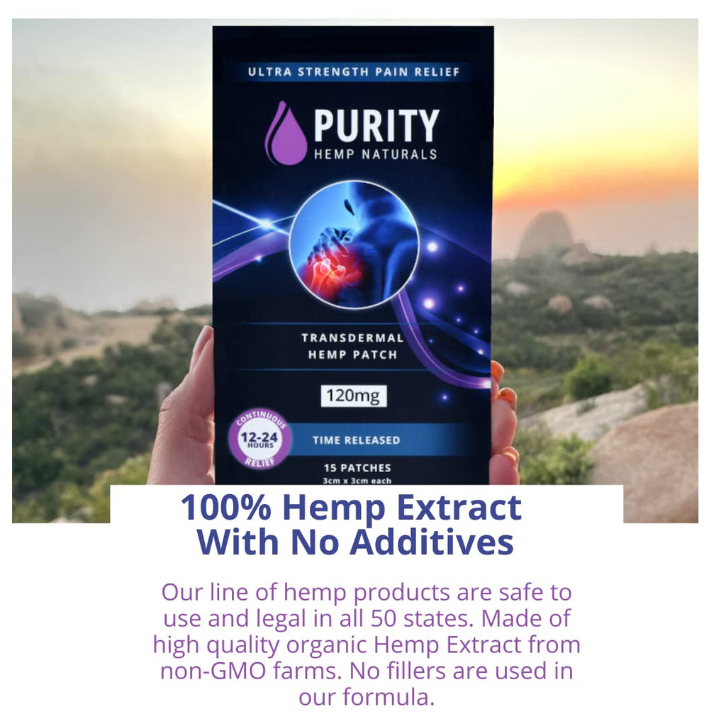 Body Discomfort Patch 120 mg - 15 ct (8 mg ea.) Lasts 24 Hours. Sweat & Water Resistant. Convenient & Discreet. For Use On Any Part Of The Body. Plant-Based Extended-Release Patch - TrustMedUSA