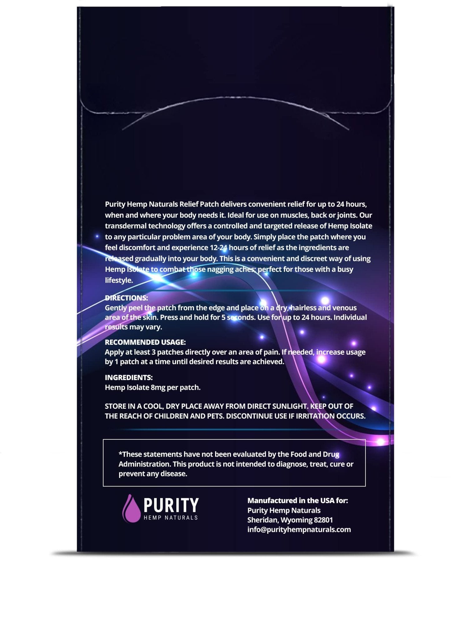 Body Discomfort Patch 120 mg - 15 ct (8 mg ea.) Lasts 24 Hours. Sweat & Water Resistant. Convenient & Discreet. For Use On Any Part Of The Body. Plant-Based Extended-Release Patch - TrustMedUSA
