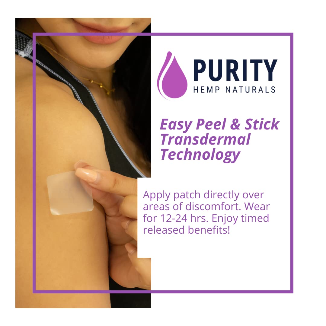 Body Discomfort Patch 120 mg - 15 ct (8 mg ea.) Lasts 24 Hours. Sweat & Water Resistant. Convenient & Discreet. For Use On Any Part Of The Body. Plant-Based Extended-Release Patch - TrustMedUSA