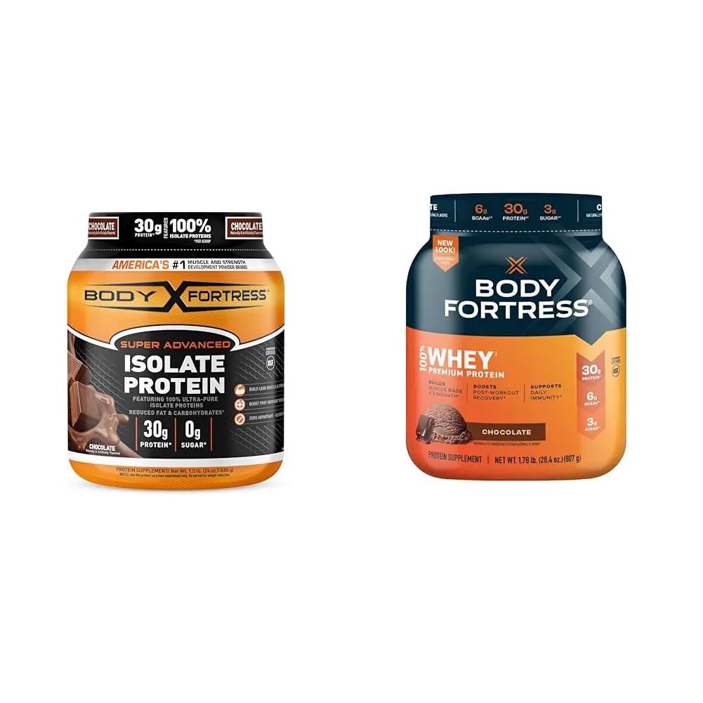 Body Fortress Super Advanced Isolate Protein, Chocolate Protein Powder Supplement - TrustMedUSA