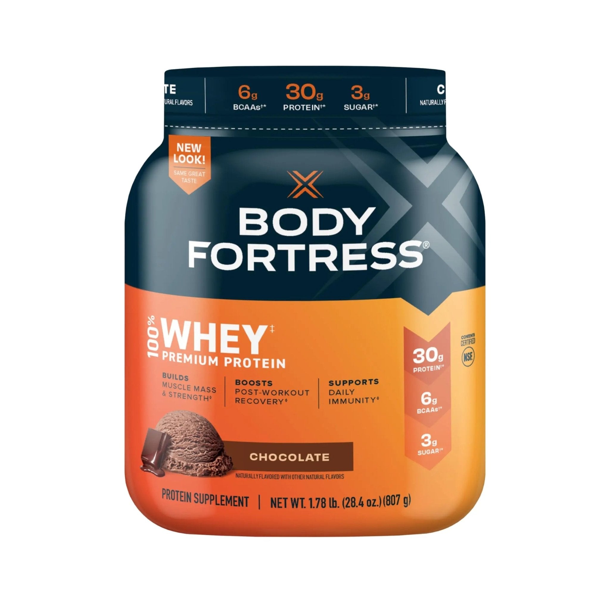 Body Fortress Super Advanced Isolate Protein, Chocolate Protein Powder Supplement - TrustMedUSA