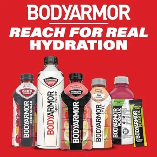 BODYARMOR LYTE Sports Drink Low-Calorie Sports Beverage, Berry Punch, Coconut - TrustMedUSA