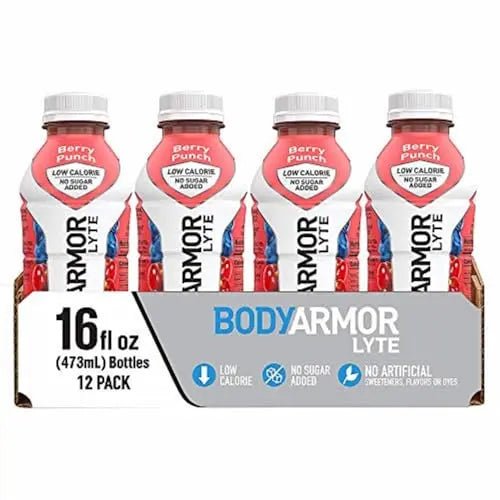 BODYARMOR LYTE Sports Drink Low-Calorie Sports Beverage, Berry Punch, Coconut - TrustMedUSA