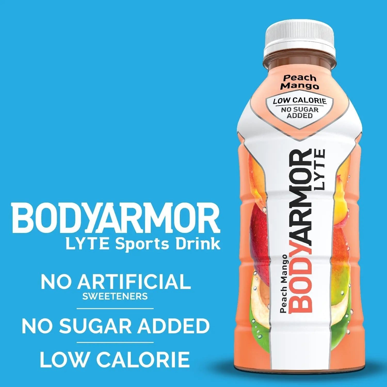BODYARMOR LYTE Sports Drink Low-Calorie Sports Beverage, Peach Mango, Coconut - TrustMedUSA