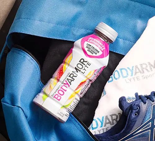 BODYARMOR LYTE Sports Drink Low-Calorie Sports Beverage, Strawberry Lemonade - TrustMedUSA