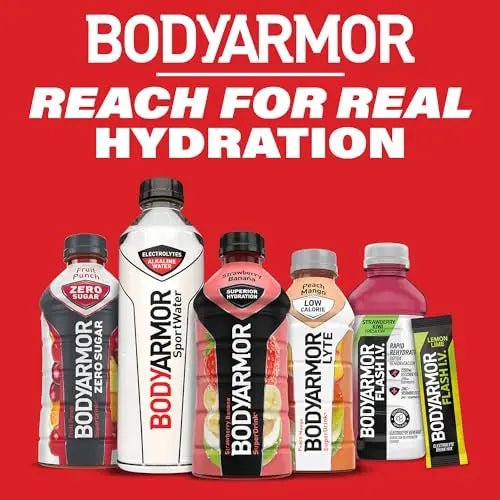 BODYARMOR LYTE Sports Drink Low-Calorie Sports Beverage, Strawberry Lemonade - TrustMedUSA