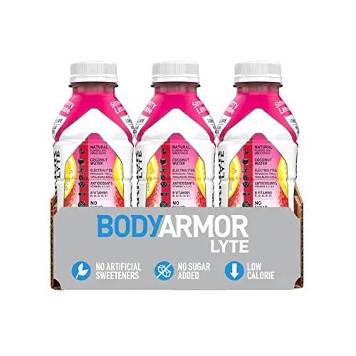 BODYARMOR LYTE Sports Drink Low-Calorie Sports Beverage, Strawberry Lemonade - TrustMedUSA