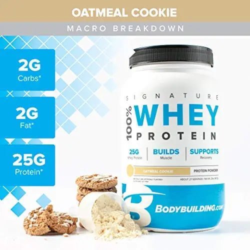 Bodybuilding Signature 100% Whey Protein Powder | 25g of Protein per Serving - TrustMedUSA