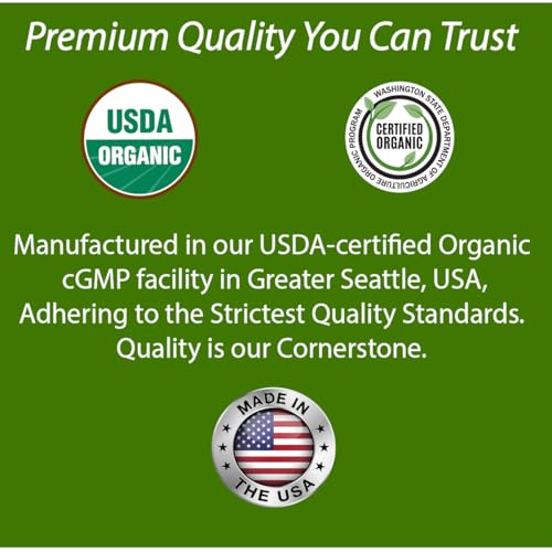 Bodymune USDA Organic Blood Sugar Blend | Supports Healthy Metabolism* | with Bitter Melon, Moringa, Aloe Vera, Nopal, Papaya Extracts & More | 60-Day Supply | Vegan & Non-GMO | USA-Made - TrustMedUSA