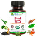 Bodymune USDA Organic Blood Sugar Blend | Supports Healthy Metabolism* | with Bitter Melon, Moringa, Aloe Vera, Nopal, Papaya Extracts & More | 60-Day Supply | Vegan & Non-GMO | USA-Made - TrustMedUSA