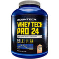 BODYTECH Whey Tech Pro 24 Protein Powder - Protein Enzyme Blend with BCAA's to Fuel - TrustMedUSA