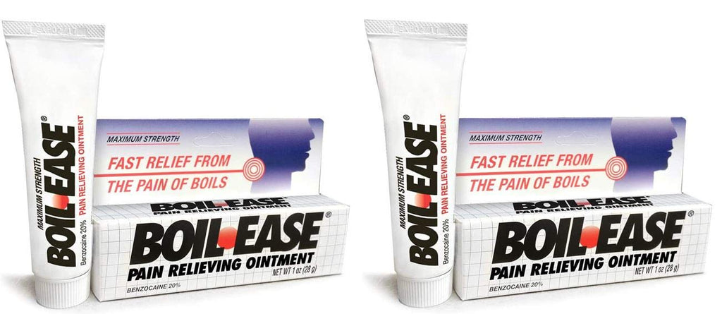 Boil Ease Pain Relieving Ointment, 2 Pack - TrustMedUSA