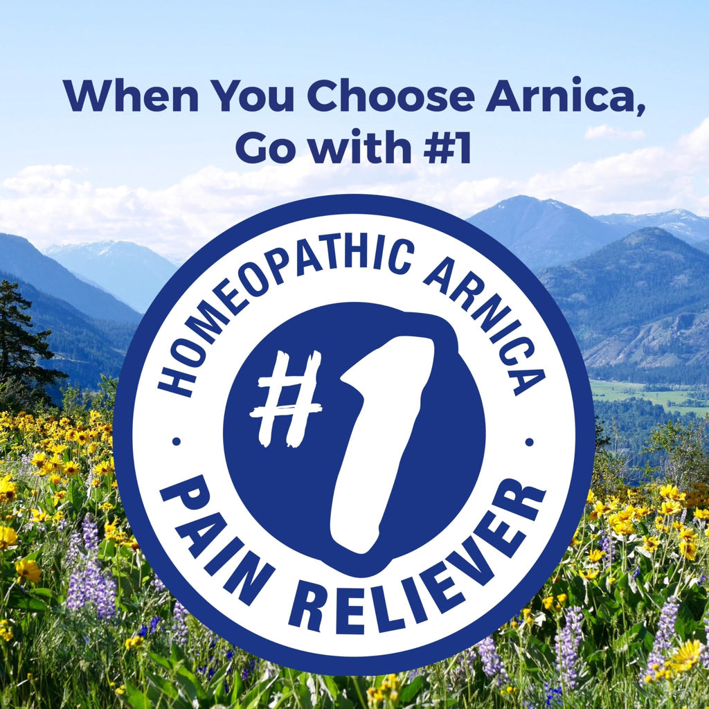 Boiron Arnica Montana 30X Homeopathic Medicine for Relief from Muscle Pain, Muscle Stiffness, Swelling from Injury, and Discoloration from Bruises - 3 Count (240 Pellets) - TrustMedUSA