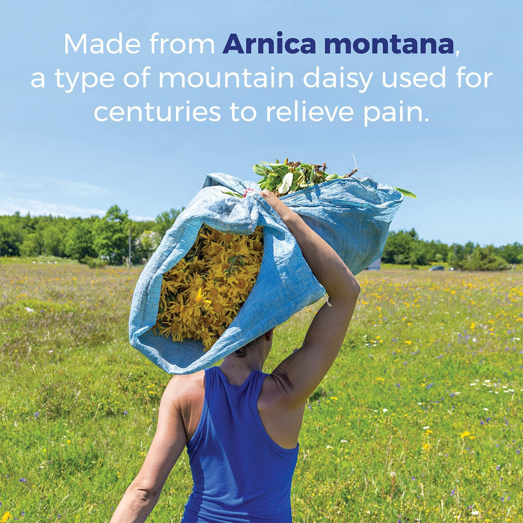 Boiron Arnica Montana 30X Homeopathic Medicine for Relief from Muscle Pain, Muscle Stiffness, Swelling from Injury, and Discoloration from Bruises - 3 Count (240 Pellets) - TrustMedUSA