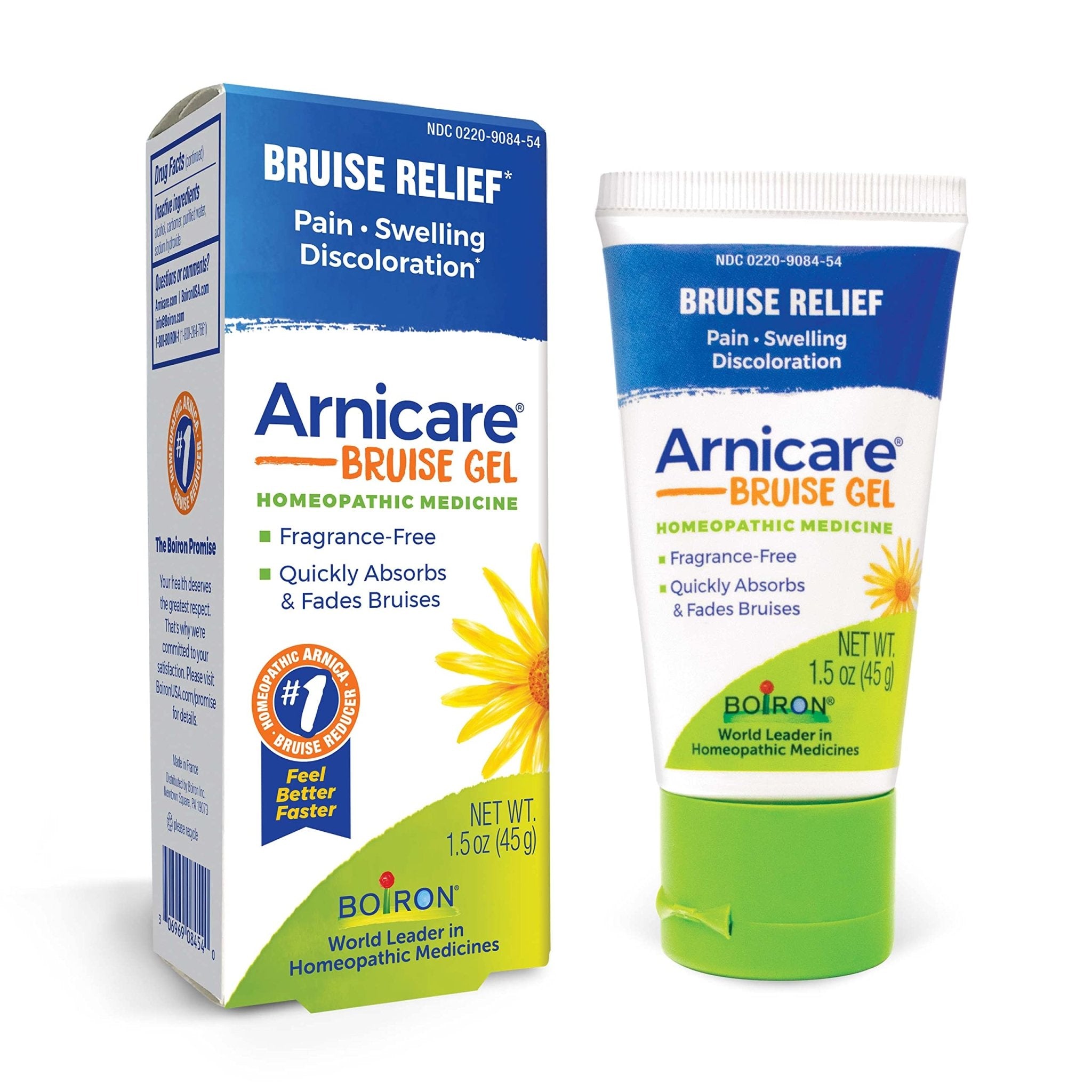 Boiron Arnicare Gel & Bruise Gel Bundle for Soothing Relief of Joint & Muscle Pain, Bruises or Injury - Unisex-Adults & Kids - TrustMedUSA