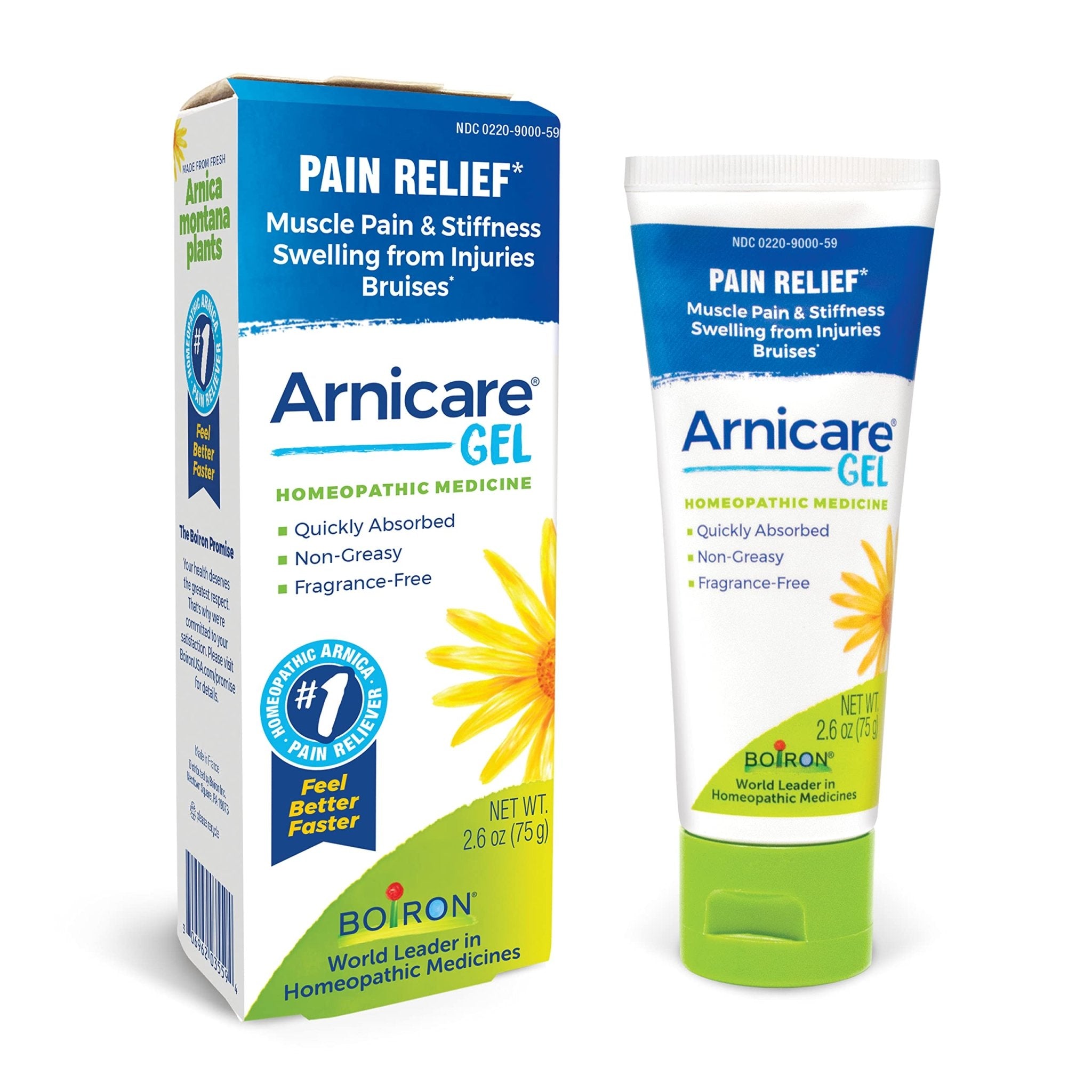 Boiron Arnicare Gel & Bruise Gel Bundle for Soothing Relief of Joint & Muscle Pain, Bruises or Injury - Unisex-Adults & Kids - TrustMedUSA