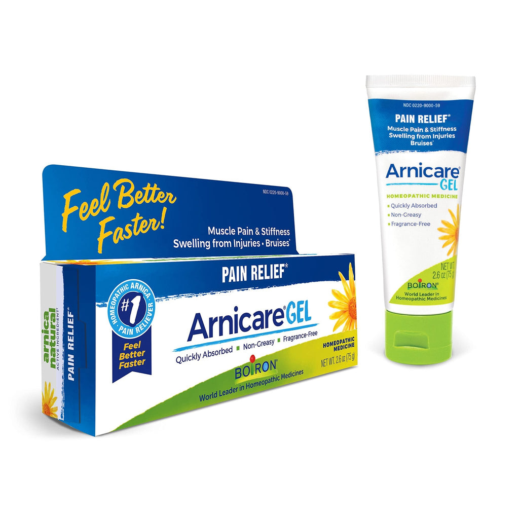 Boiron Arnicare Gel for Joint Pain, Muscle Pain, Swelling, Soreness, and Stiffness - Non-greasy and Fragrance-Free - 2.6 oz - TrustMedUSA