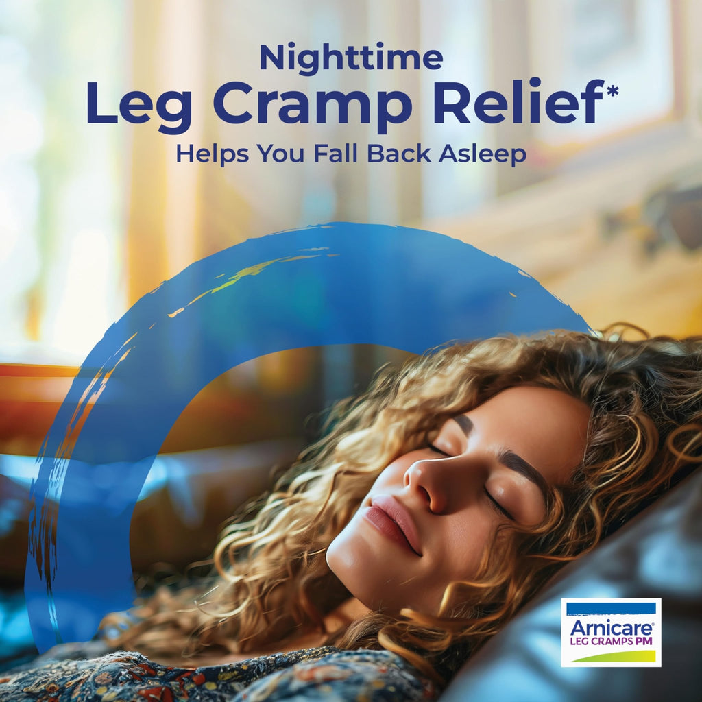 Boiron Arnicare Leg Cramps PM for Nighttime Relief from Cramping and Stiffness in Feet or Calves - 60 Tablets - TrustMedUSA