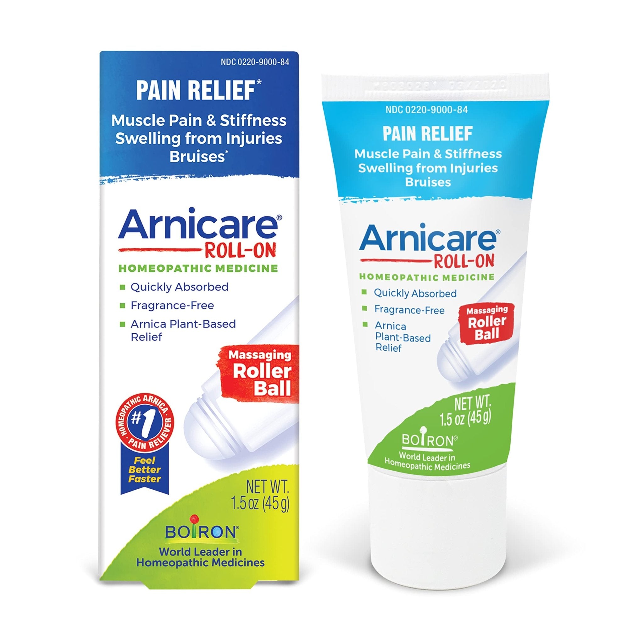 Boiron Arnicare Roll-on gel, for bruising, pain, stiffness, aches, Homeopathic Medicine for Pain Relief, 1.5 Ounce (Pack of 1) - TrustMedUSA