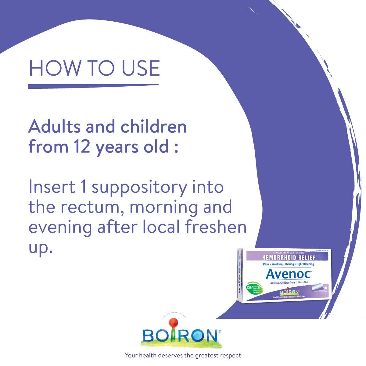 BOIRON Boiron Avenoc Suppositori, 10 CT - TrustMedUSA