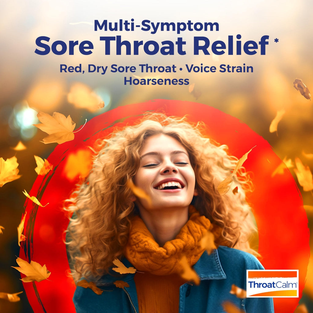 Boiron ThroatCalm On The Go Travel Essential for Relief of Sore Throat, or Scratchy, Red or Dry Throat, and Hoarseness - 2 Count (160 Pellets) - Maple Wellness Supplements
