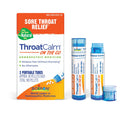 Boiron ThroatCalm On The Go Travel Essential for Relief of Sore Throat, or Scratchy, Red or Dry Throat, and Hoarseness - 2 Count (160 Pellets) - Maple Wellness Supplements