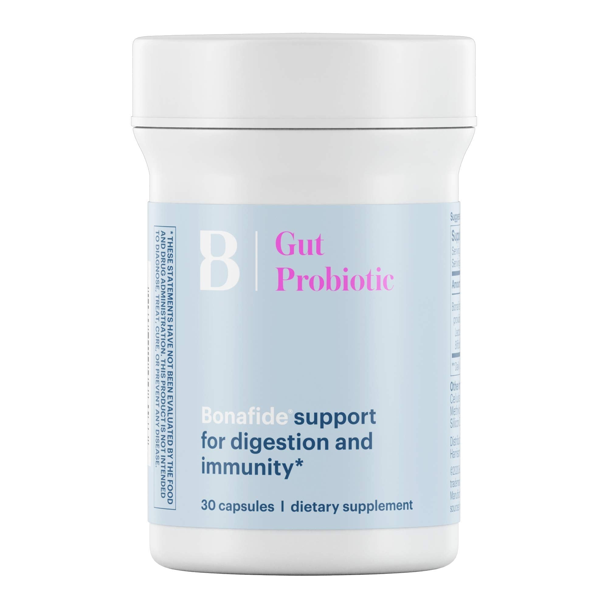 Bonafide Essentials Gut Probiotic for Digestive Health and Immunity – Women’s Daily Supplement – 30 Capsules (1-Month Supply) - TrustMedUSA
