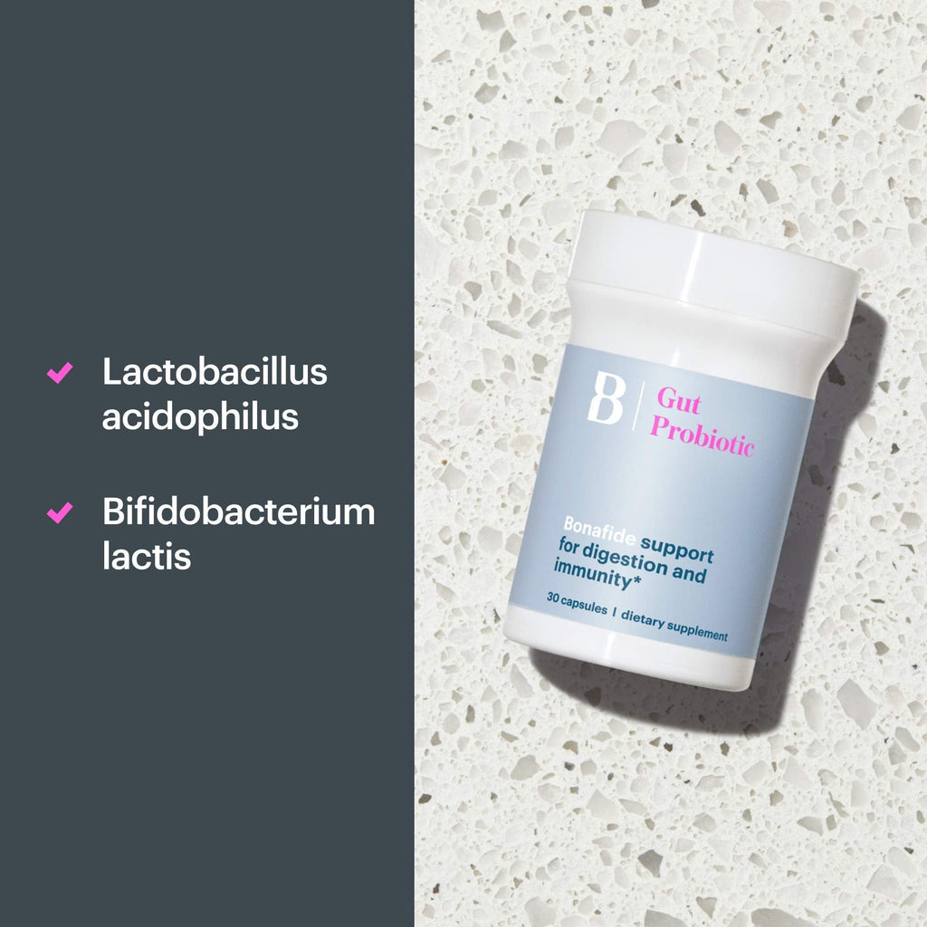 Bonafide Essentials Gut Probiotic for Digestive Health and Immunity – Women’s Daily Supplement – 30 Capsules (1-Month Supply) - TrustMedUSA