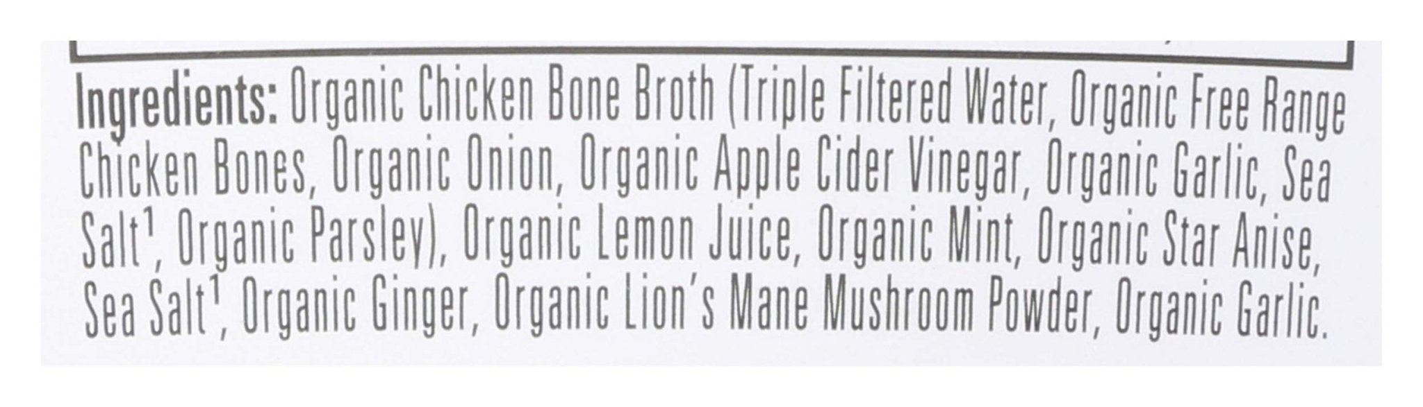 Bonafide Provisions Fresh Organic Be Well Broth with Lemon, Mint & Ginger Organic Chicken Bone Broth, Frozen 8 fl oz - Gluten-Free, Grain-Free, Paleo and Keto Friendly - Maple Wellness Supplements