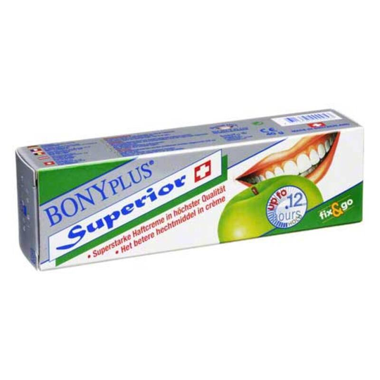 Bonyplus Superior adhesive cream for dentures, 40 g - TrustMedUSA