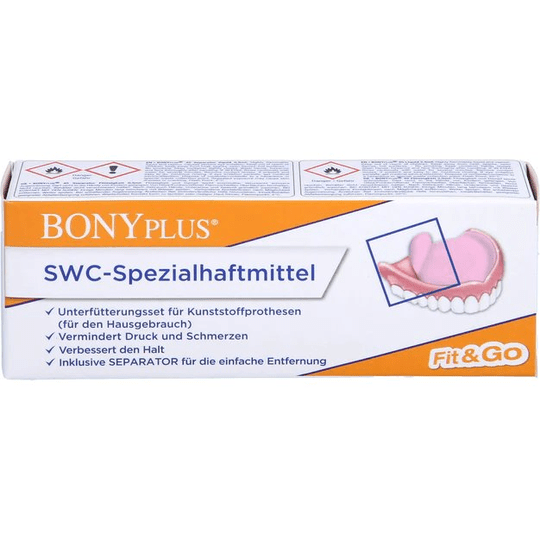 BONYplus SWC SPECIAL DENTURE ADHESIVE SET, 1 pcs. - Maple Wellness Supplements