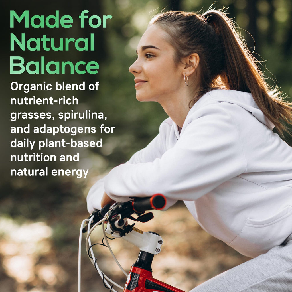 Boost UltraGreens Super Greens Powder - Organic Spirulina, Grasses & Antioxidants | Premium Superfood for Daily Energy | Detox & Whole-Body Wellness - 50 Servings - TrustMedUSA