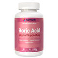 Boric Acid Suppositories for Women 600 mg, Pure Boric Acid pH Balance for Women & Vaginal Odor Control – 30 Suppositories, Made in USA - TrustMedUSA