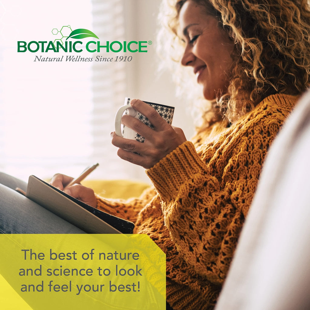 Botanic Choice Mega Fruits and Veggies Blend (60 Capsules) + Lemon Balm Tincture (1 fl oz) Bundle - Energy Balance & Superfood Supplement + Relaxation and Sleep Support - TrustMedUSA
