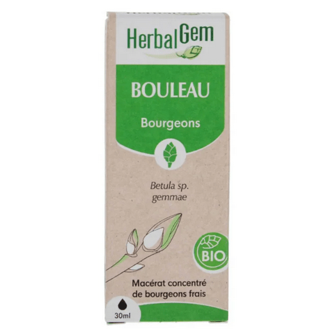 Bouleau BIO Macérat mère Bourgeons Flacon 30 ml HERBALGEM - TrustMedUSA