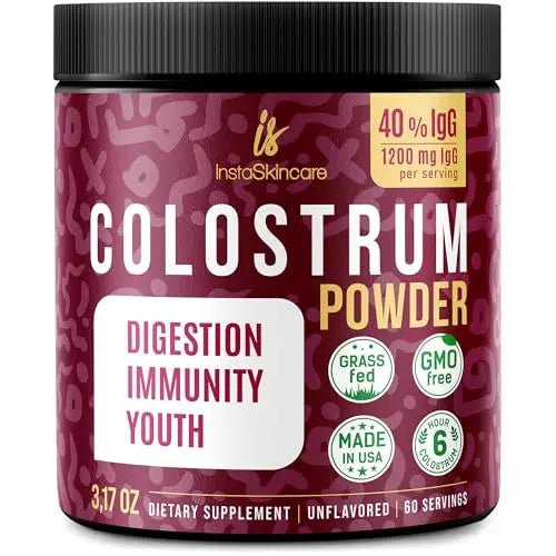 Bovine Colostrum Powder - 40% IgG Highly Concentrated Pure Bovine Colostrum - TrustMedUSA