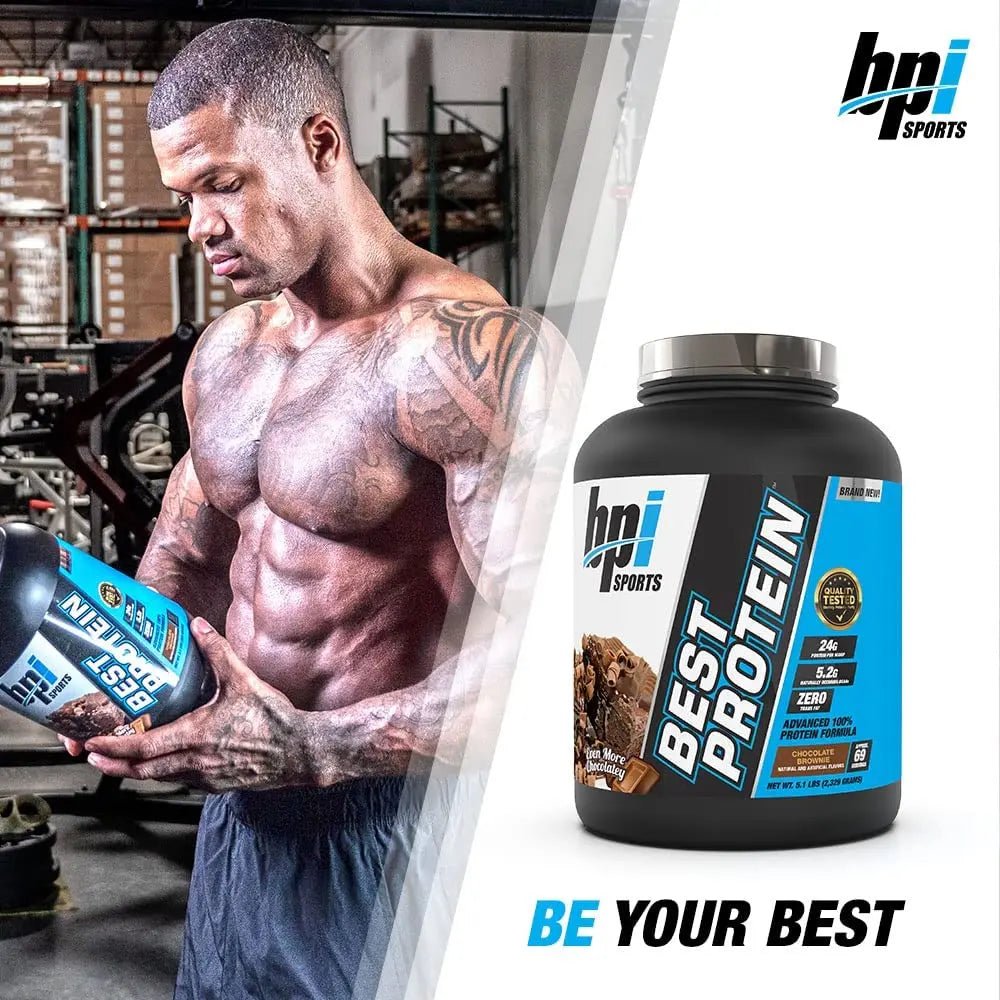 BPI Sports Best Protein, Chocolate Brownie, 5.1 Pound - TrustMedUSA