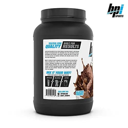 BPI Sports Iso Hd – 100% Whey Protein isolates – Muscle Growth, Recovery, Weight Loss, - TrustMedUSA