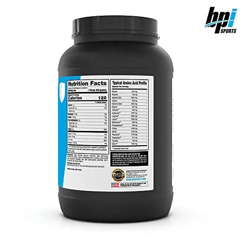 BPI Sports Iso Hd – 100% Whey Protein isolates – Muscle Growth, Recovery, Weight Loss, - TrustMedUSA