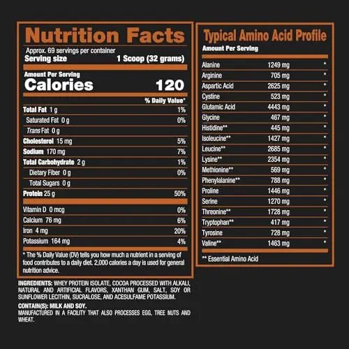 BPI Sports ISO HD Isolate Protein Chocolate Brownie - 69 Servings, 5.4 pounds - TrustMedUSA